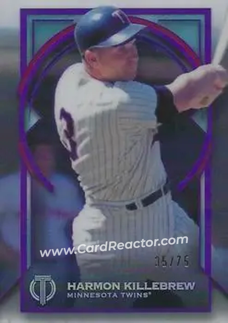 2026 Topps Tribute - Purple #9 - Harmon Killebrew - Minnesota Twins - Front