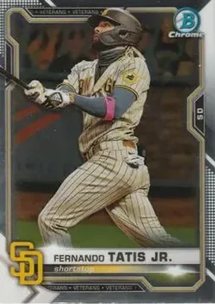 2021 Bowman Chrome #20 - Fernando Tatis Jr. - San Diego Padres