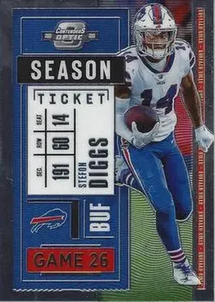 2020 Panini Contenders Optic #8 - Stefon Diggs - Buffalo Bills