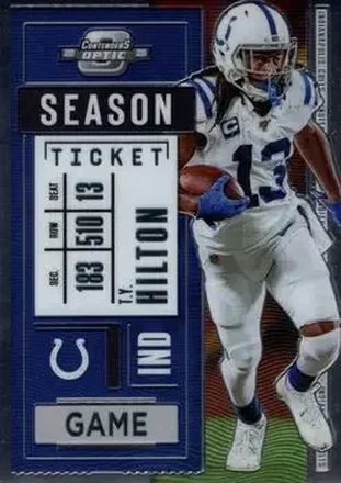 2020 Panini Contenders Optic #26 - T.Y. Hilton - Indianapolis Colts