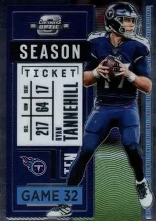 2020 Panini Contenders Optic #57 - Ryan Tannehill - Tennessee Titans
