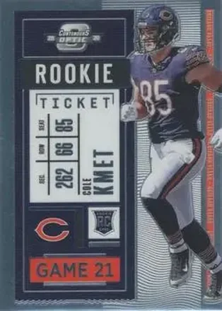 2020 Panini Contenders Optic #69 - Cole Kmet - Chicago Bears