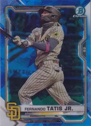 2021 Bowman Chrome Sapphire Edition #20 - Fernando Tatis Jr. - San Diego Padres