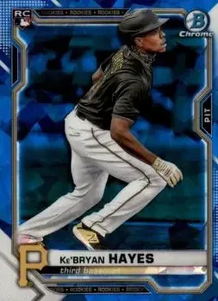 2021 Bowman Chrome Sapphire Edition #29 - Ke’Bryan Hayes - Pittsburgh Pirates
