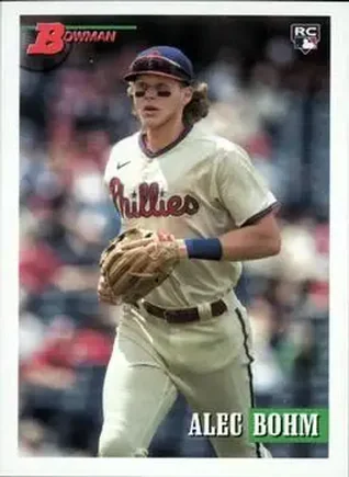 2021 Bowman Heritage #19b - Alec Bohm - Philadelphia Phillies