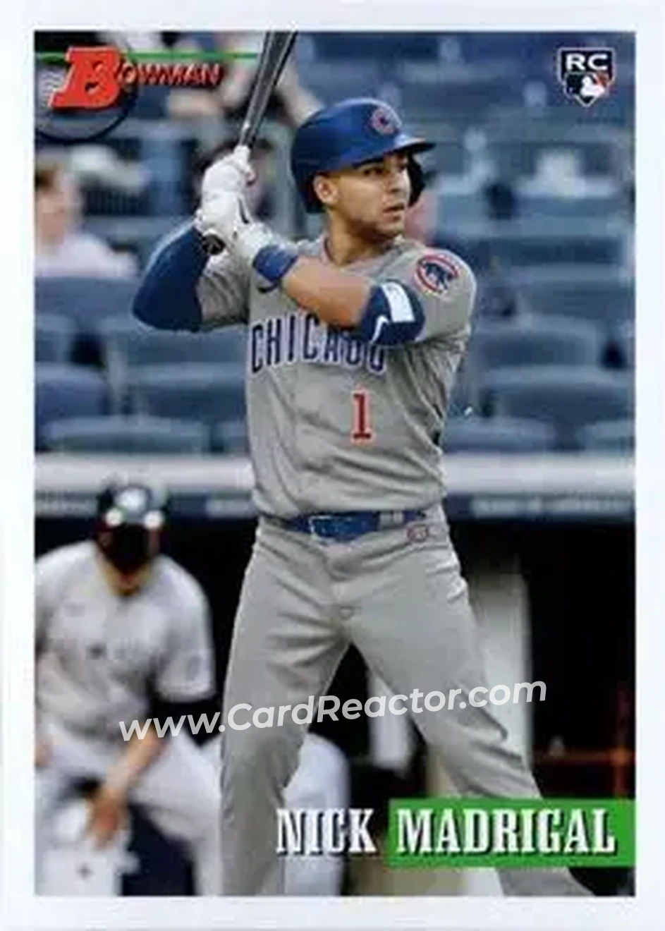 2021 Bowman Heritage #21 - Nick Madrigal - Chicago Cubs - Front