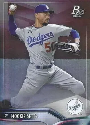 2021 Bowman Platinum #21 - Mookie Betts - Los Angeles Dodgers