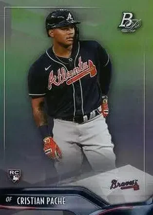 2021 Bowman Platinum #23 - Cristian Pache - Atlanta Braves