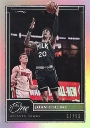 2020-21 Panini One and One #18 - John Collins - Atlanta Hawks
