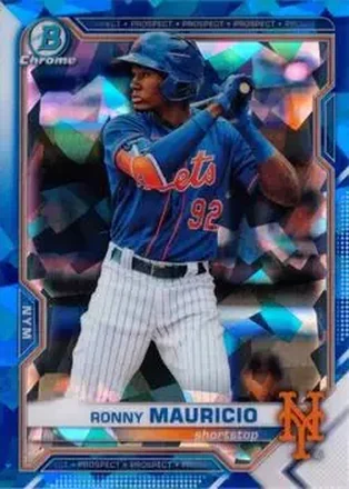 2021 Bowman Sapphire Edition #BCP-23 - Ronny Mauricio - New York Mets