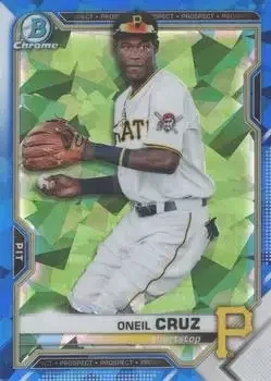2021 Bowman Sapphire Edition feature card