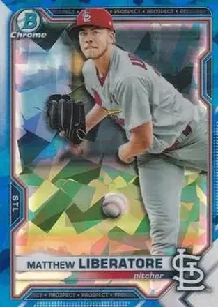 2021 Bowman Sapphire Edition #BCP-29 - Matthew Liberatore - St. Louis Cardinals