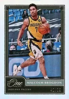 2020-21 Panini One and One feature card