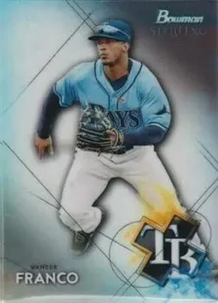 2021 Bowman Sterling #BSP-27 - Wander Franco - Tampa Bay Rays