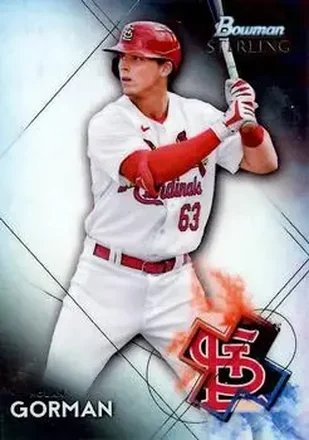2021 Bowman Sterling #BSP-30 - Nolan Gorman - St. Louis Cardinals