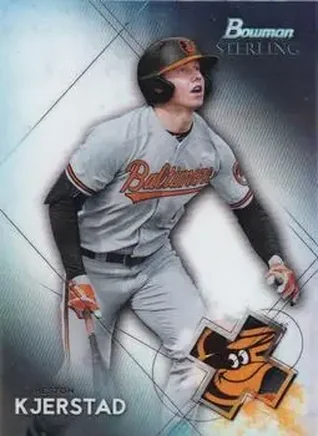 2021 Bowman Sterling #BSP-34 - Heston Kjerstad - Baltimore Orioles