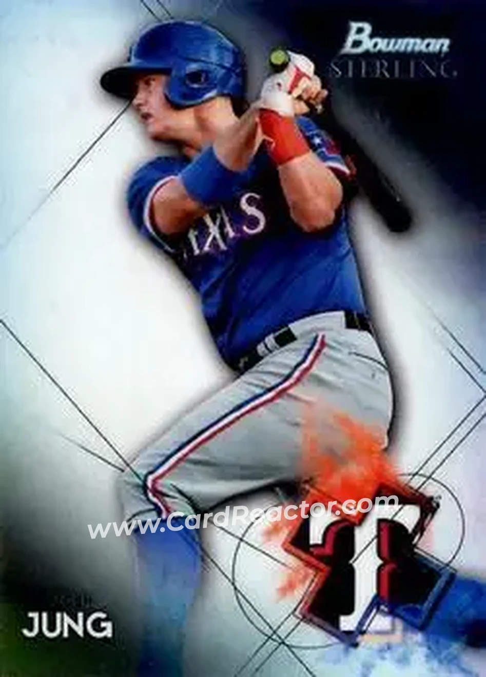 2021 Bowman Sterling #BSP-40 - Josh Jung - Texas Rangers - Front