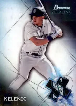 2021 Bowman Sterling #BSP-41 - Jarred Kelenic - Seattle Mariners