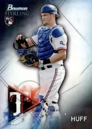 2021 Bowman Sterling #BSR-51 - Sam Huff - Texas Rangers