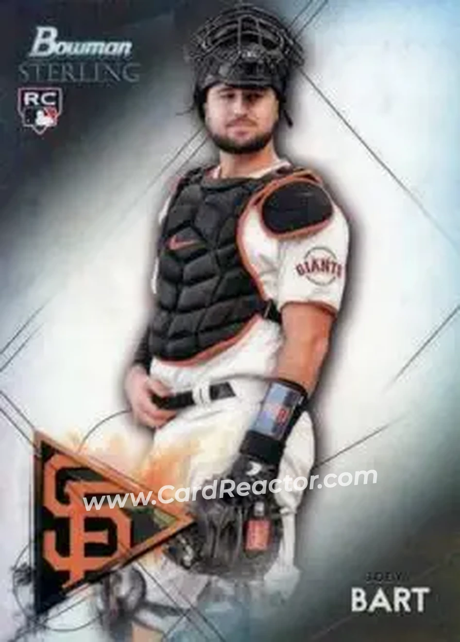 2021 Bowman Sterling #BSR-55 - Joey Bart - San Francisco Giants - Front