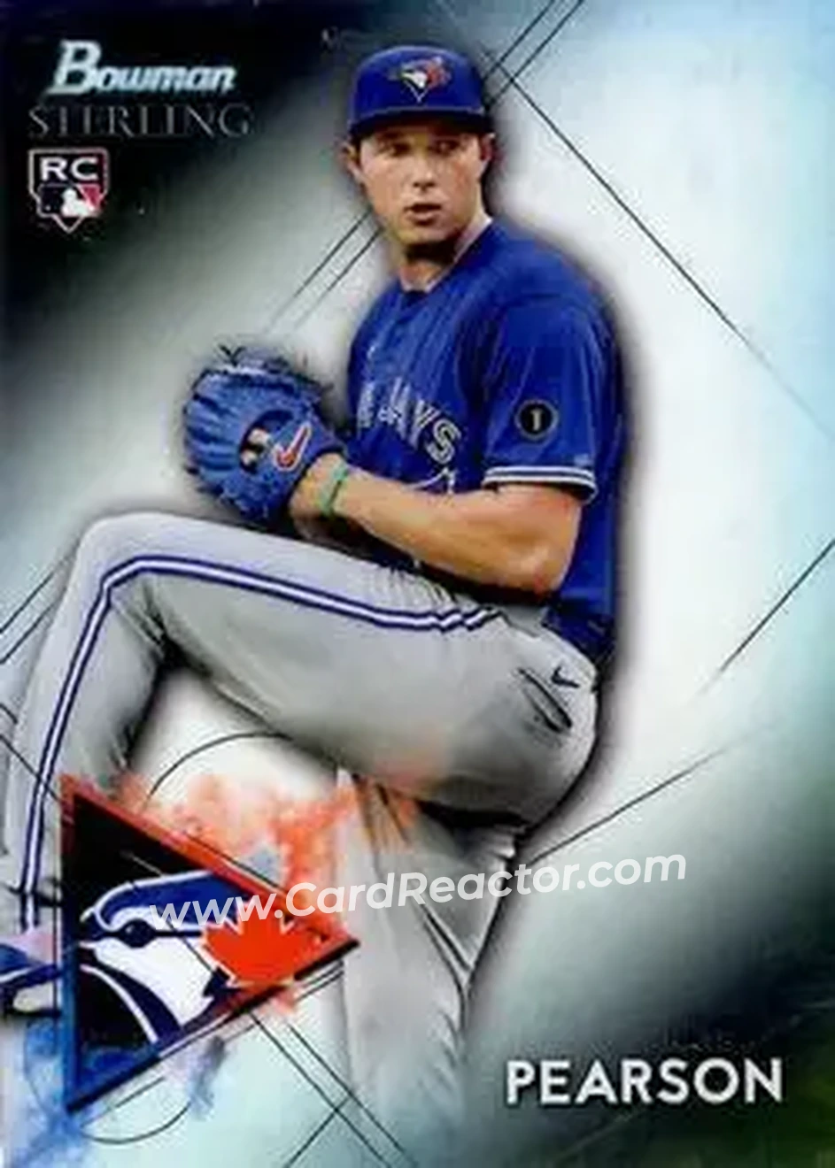 2021 Bowman Sterling #BSR-60 - Nate Pearson - Toronto Blue Jays - Front