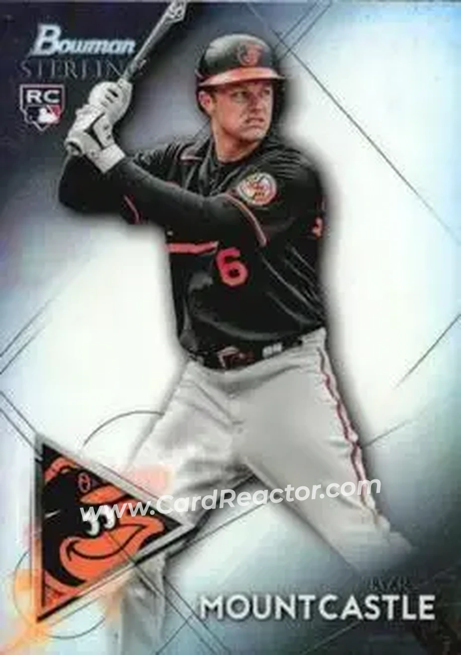 2021 Bowman Sterling #BSR-61 - Ryan Mountcastle - Baltimore Orioles - Front