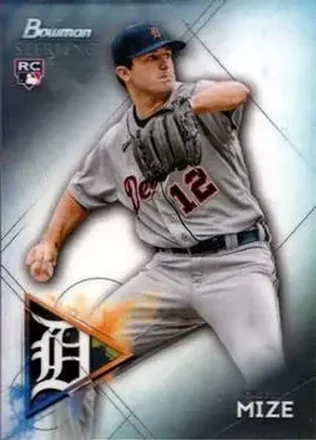 2021 Bowman Sterling #BSR-63 - Casey Mize - Detroit Tigers