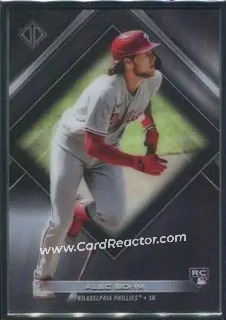 2021 Bowman Transcendent Collection #27 - Alec Bohm - Philadelphia Phillies - Front 2021 Bowman Transcendent Collection #27 - Alec Bohm - Philadelphia Phillies - Front