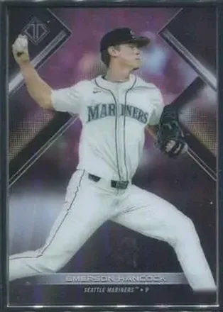2021 Bowman Transcendent Collection #30 - Emerson Hancock - Seattle Mariners