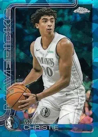 2025-26 Topps Chrome Sapphire Edition #33 - Max Christie - Dallas Mavericks