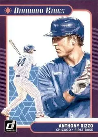 2021 Donruss #21 - Anthony Rizzo - Chicago Cubs