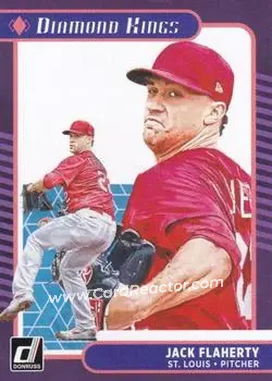 2021 Donruss #22 - Jack Flaherty - St. Louis Cardinals - Front