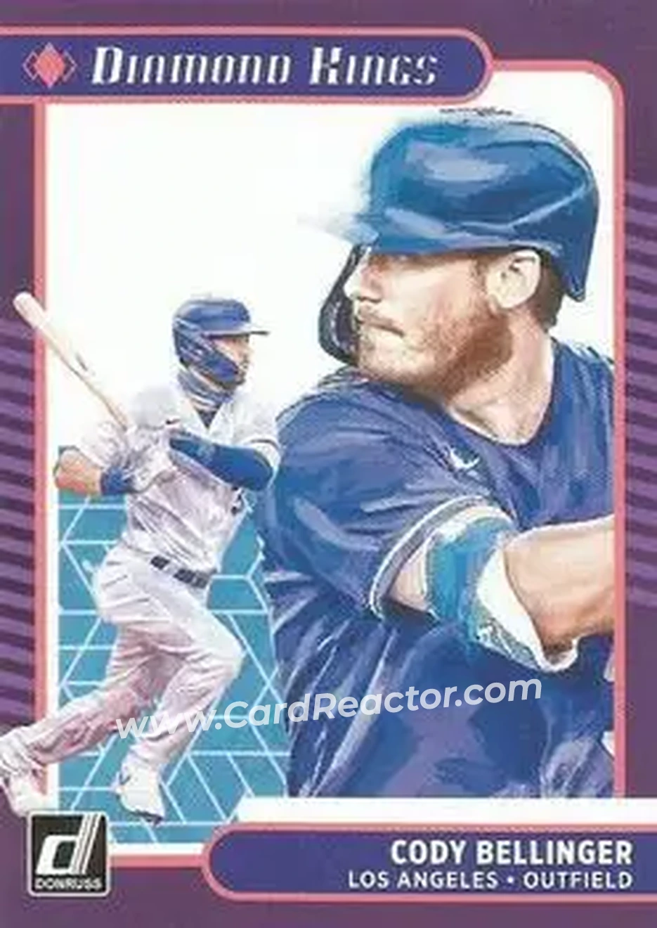2021 Donruss #26 - Cody Bellinger - Los Angeles Dodgers - Front