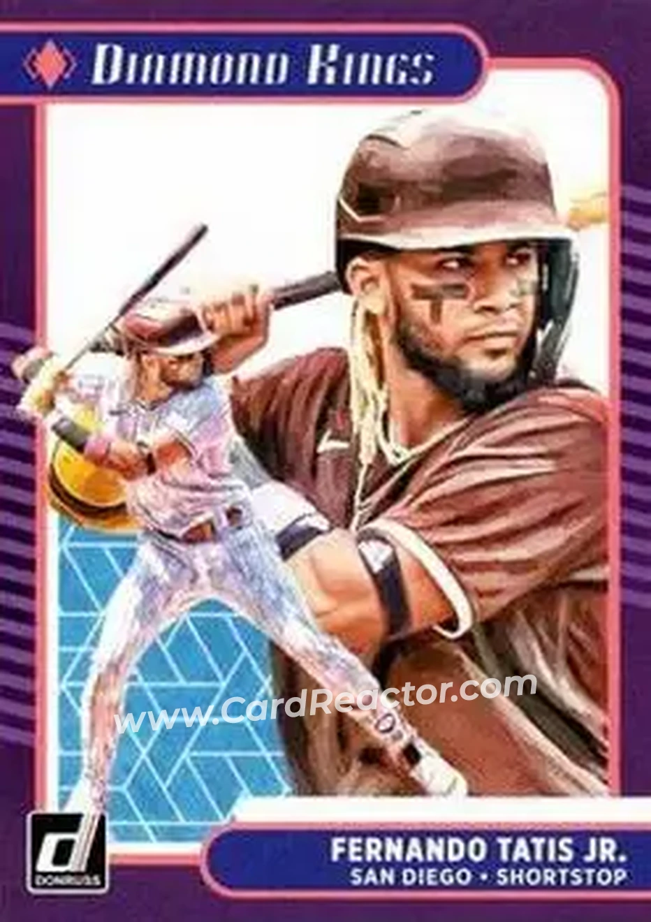 2021 Donruss #27 - Fernando Tatis Jr. - San Diego Padres - Front