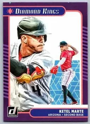 2021 Donruss #30 - Ketel Marte - Arizona Diamondbacks