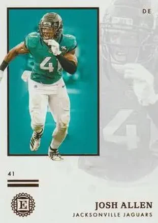 2020 Panini Encased #35 - Josh Hines-Allen - Jacksonville Jaguars