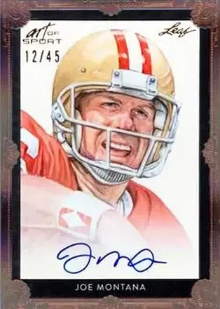 2021 Leaf Art of Sport #BA-JM1 - Joe Montana