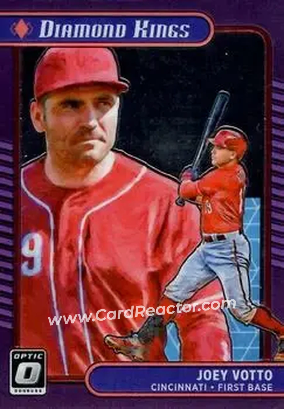 2021 Donruss Optic #23 - Joey Votto - Cincinnati Reds - Front
