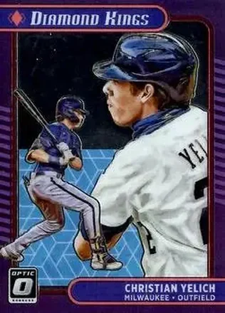 2021 Donruss Optic #24 - Christian Yelich - Milwaukee Brewers