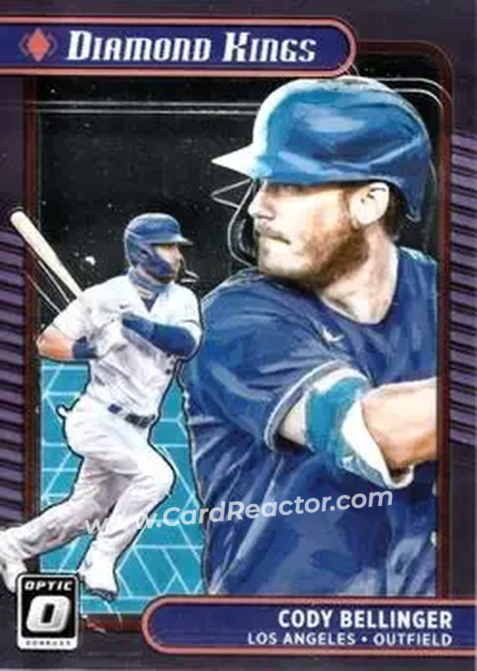 2021 Donruss Optic #26 - Cody Bellinger - Los Angeles Dodgers - Front