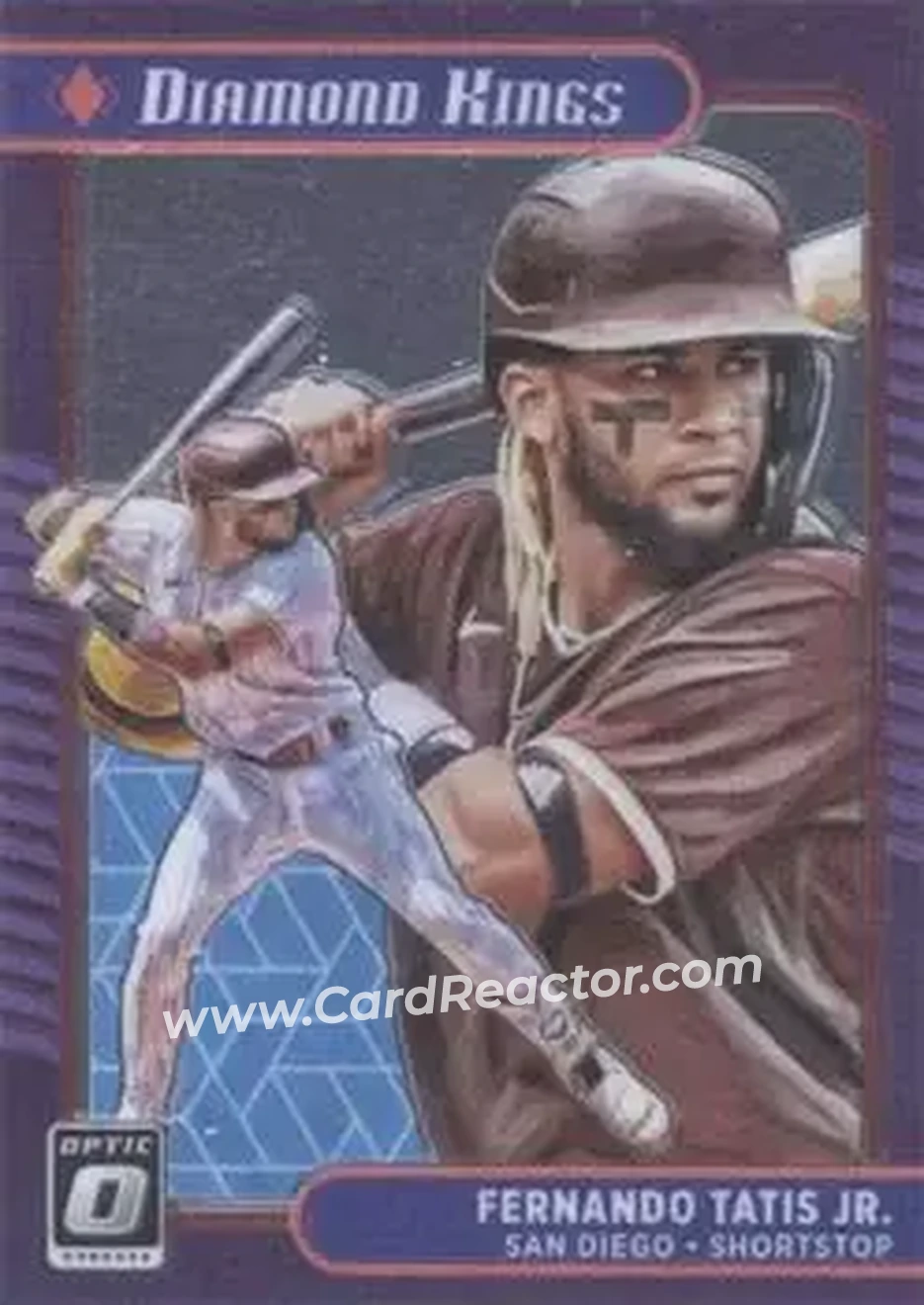 2021 Donruss Optic #27 - Fernando Tatis Jr. - San Diego Padres - Front