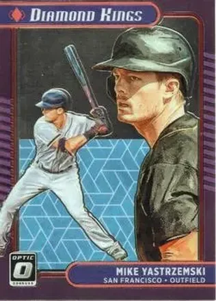 2021 Donruss Optic #28 - Mike Yastrzemski - San Francisco Giants
