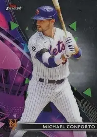 2021 Finest #24 - Michael Conforto - New York Mets