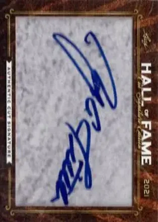 2021 Leaf Hall of Fame Cut Signature Edition #NNO - Y.A. Tittle