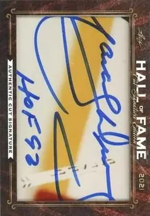2021 Leaf Hall of Fame Cut Signature Edition #NNO - Marcel Dionne