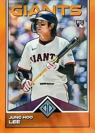 2024 Topps Transcendent Collection - Orange Refractor #12 - Jung Hoo Lee - San Francisco Giants