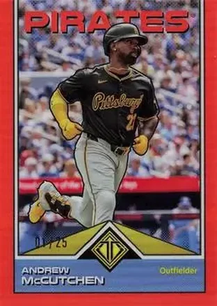 2024 Topps Transcendent Collection - Orange Refractor #36 - Andrew McCutchen - Pittsburgh Pirates