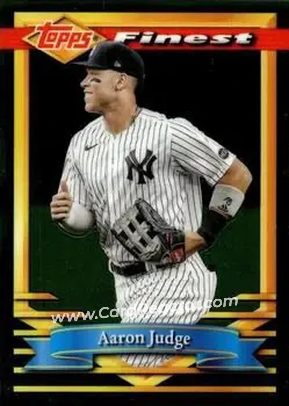 2021 Finest Flashbacks #25 - Aaron Judge - New York Yankees - Front