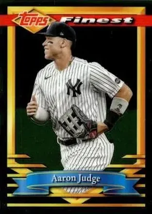 2021 Finest Flashbacks #25 - Aaron Judge - New York Yankees
