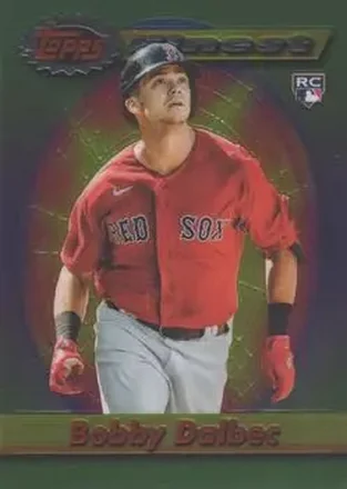 2021 Finest Flashbacks #28 - Bobby Dalbec - Boston Red Sox